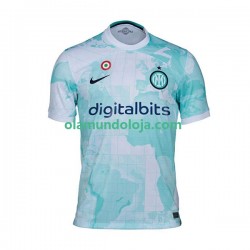 Camisola Inter de Milão Homem Equipamento Segundo 2022-2023 Manga Curta